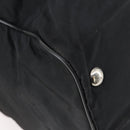 PRADA Boston Bag Nylon 2way Black Silver Auth 152736-16