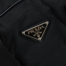 PRADA Boston Bag Nylon 2way Black Silver Auth 152736-17