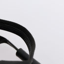 PRADA Boston Bag Nylon 2way Black Silver Auth 152736-8