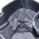 GUCCI GG Canvas Hand Bag Black Silver 106251 Auth 152740-18