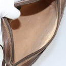 GUCCI GG Supreme Web Sherry Line Bag PVC Beige Gold 116 02 089 Auth 152741-10