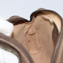 GUCCI GG Supreme Web Sherry Line Bag PVC Beige Gold 116 02 089 Auth 152741-21