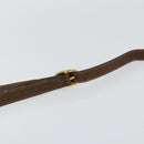 GUCCI GG Supreme Web Sherry Line Bag PVC Beige Gold 116 02 089 Auth 152741-8