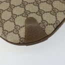 GUCCI GG Supreme Web Sherry Line Bag PVC Beige Gold 904 02 026 Auth 152743-15