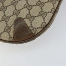 GUCCI GG Supreme Web Sherry Line Bag PVC Beige Gold 904 02 026 Auth 152743-16