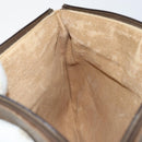 GUCCI GG Supreme Web Sherry Line Bag PVC Beige Gold 904 02 026 Auth 152743-21