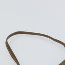 GUCCI GG Supreme Web Sherry Line Bag PVC Beige Gold 904 02 026 Auth 152743-8