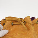 LOUIS VUITTON Epi Petit Noe Shoulder Bag Yellow M44109 LV Auth 152745-10