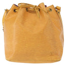 LOUIS VUITTON Epi Petit Noe Shoulder Bag Yellow M44109 LV Auth 152745-13