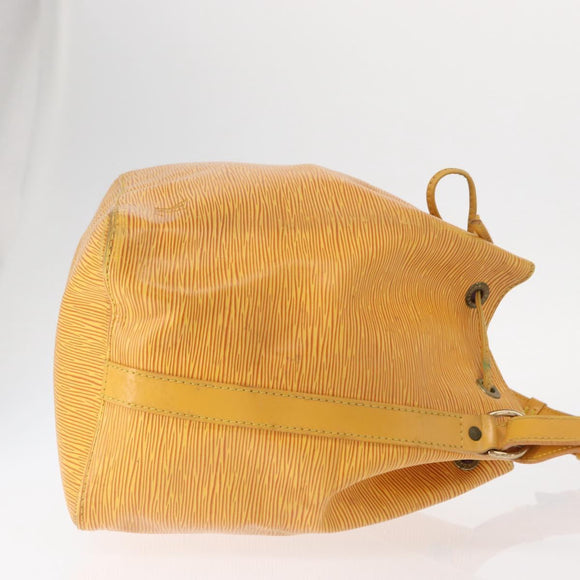 LOUIS VUITTON Epi Petit Noe Shoulder Bag Yellow M44109 LV Auth 152745