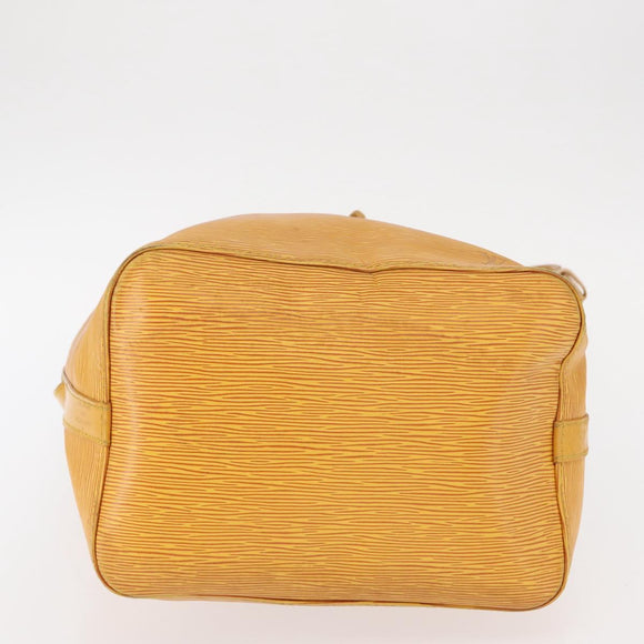 LOUIS VUITTON Epi Petit Noe Shoulder Bag Yellow M44109 LV Auth 152745