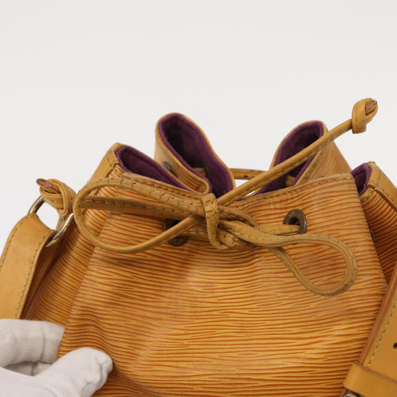 LOUIS VUITTON Epi Noe Shoulder Bag Tassili Yellow M44009 LV Auth 152746