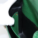 LOUIS VUITTON Epi Cartouchiere MM Shoulder Bag Green M52244 LV Auth 152749-23