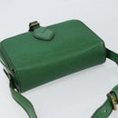 LOUIS VUITTON Epi Cartouchiere MM Shoulder Bag Green M52244 LV Auth 152749-6