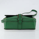LOUIS VUITTON Epi Cartouchiere MM Shoulder Bag Green M52244 LV Auth 152749-5
