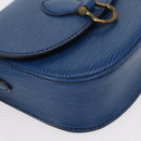 LOUIS VUITTON Epi Saint Cloud PM Shoulder Bag Blue M52195 LV Auth 152751-14