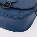 LOUIS VUITTON Epi Saint Cloud PM Shoulder Bag Blue M52195 LV Auth 152751-15