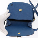 LOUIS VUITTON Epi Saint Cloud PM Shoulder Bag Blue M52195 LV Auth 152751-9