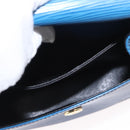 LOUIS VUITTON Epi Saint Cloud PM Shoulder Bag Blue M52195 LV Auth 152751-11