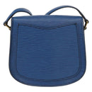 LOUIS VUITTON Epi Saint Cloud PM Shoulder Bag Blue M52195 LV Auth 152751-2