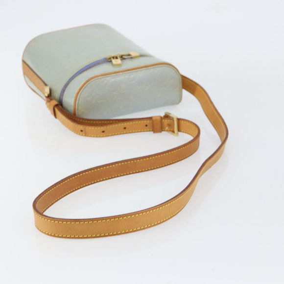 LOUIS VUITTON Monogram Vernis Sullivan Vertical Bag Lavande M91258 Auth 152752