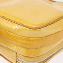 LOUIS VUITTON Monogram Vernis Wooster Bag Lime Yellow M91075 LV Auth 152753-17