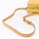 LOUIS VUITTON Monogram Vernis Wooster Bag Lime Yellow M91075 LV Auth 152753-7