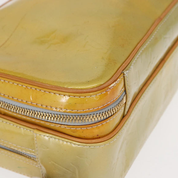 LOUIS VUITTON Monogram Vernis Marley Backpack Gris M91038 LV Auth 152754