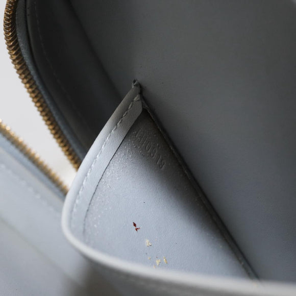 LOUIS VUITTON Monogram Vernis Marley Backpack Gris M91038 LV Auth 152754