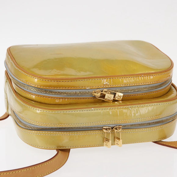 LOUIS VUITTON Monogram Vernis Marley Backpack Gris M91038 LV Auth 152754