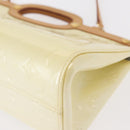 LOUIS VUITTON Monogram Vernis Roxbury Drive Hand Bag Perle M91374 LV Auth 152755-16