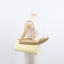 LOUIS VUITTON Monogram Vernis Roxbury Drive Hand Bag Perle M91374 LV Auth 152755-23
