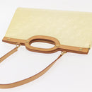 LOUIS VUITTON Monogram Vernis Roxbury Drive Hand Bag Perle M91374 LV Auth 152755-6