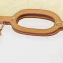 LOUIS VUITTON Monogram Vernis Roxbury Drive Hand Bag Perle M91374 LV Auth 152755-7