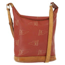 LOUIS VUITTON LOUIS VUITTON Cup Le Touquet Shoulder Bag Red M80027 Auth 152759-1