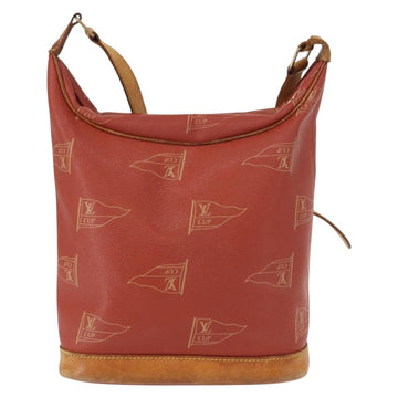 LOUIS VUITTON LOUIS VUITTON Cup Le Touquet Shoulder Bag Red M80027 Auth 152759 - 0