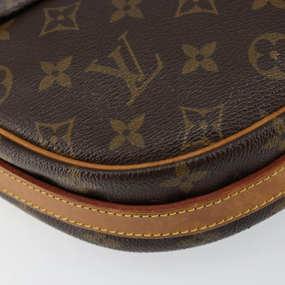 LOUIS VUITTON Monogram Jeune Fille GM Shoulder Bag M51225 LV Auth 152762