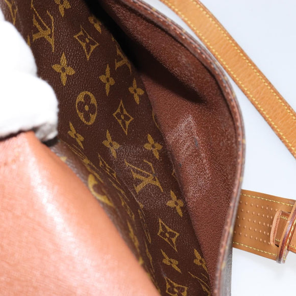 LOUIS VUITTON Monogram Jeune Fille GM Shoulder Bag M51225 LV Auth 152762