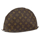 LOUIS VUITTON Monogram Trousse Demi Ronde Cosmetic Pouch M47520 LV Auth 152763-1