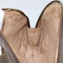 LOUIS VUITTON Monogram Trousse Demi Ronde Cosmetic Pouch M47520 LV Auth 152763-18