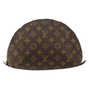 LOUIS VUITTON Monogram Trousse Demi Ronde Cosmetic Pouch M47520 LV Auth 152763-13