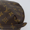 LOUIS VUITTON Monogram Trousse Demi Ronde Cosmetic Pouch M47520 LV Auth 152763-7