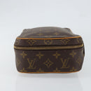 LOUIS VUITTON Monogram Trousse Boite Cosmetic Pouch M47640 LV Auth 152764-3