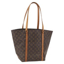 LOUIS VUITTON Monogram Sac Shopping Tote Bag M51108 LV Auth 152767-1