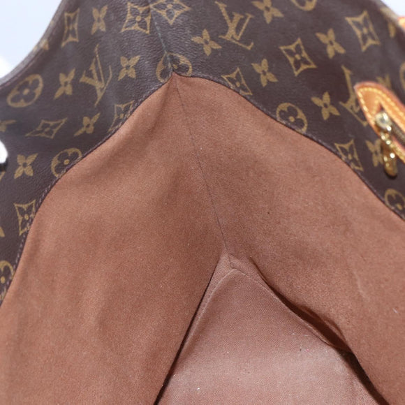 LOUIS VUITTON Monogram Sac Shopping Tote Bag M51108 LV Auth 152767