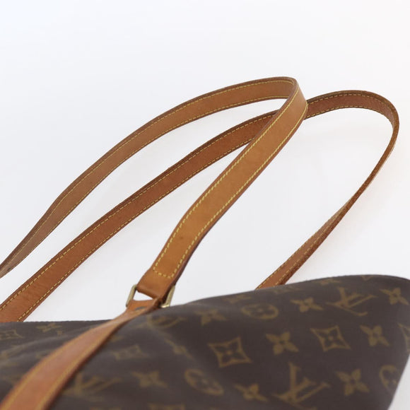LOUIS VUITTON Monogram Sac Shopping Tote Bag M51108 LV Auth 152767