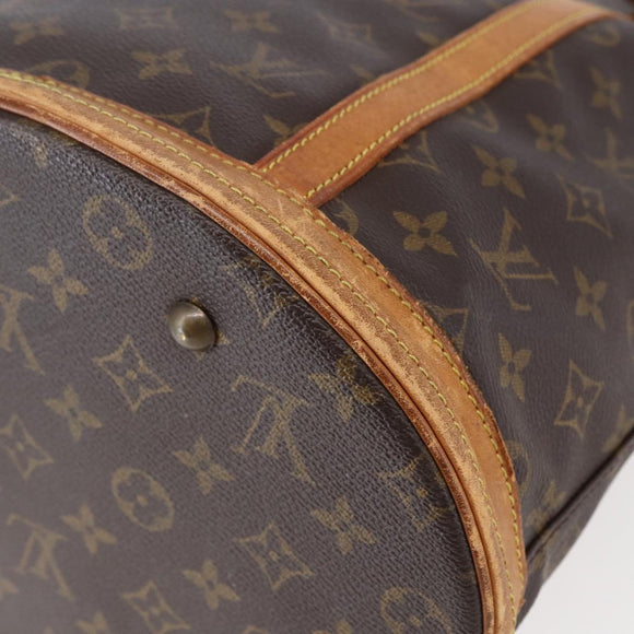 LOUIS VUITTON Monogram Bucket GM Shoulder Bag M42236 LV Auth 152768