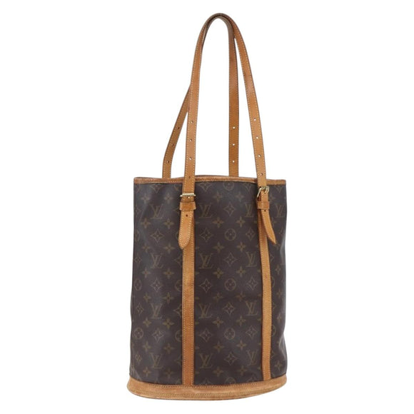 LOUIS VUITTON Monogram Bucket GM Shoulder Bag M42236 LV Auth 152768