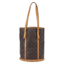 LOUIS VUITTON Monogram Bucket GM Shoulder Bag M42236 LV Auth 152768-2