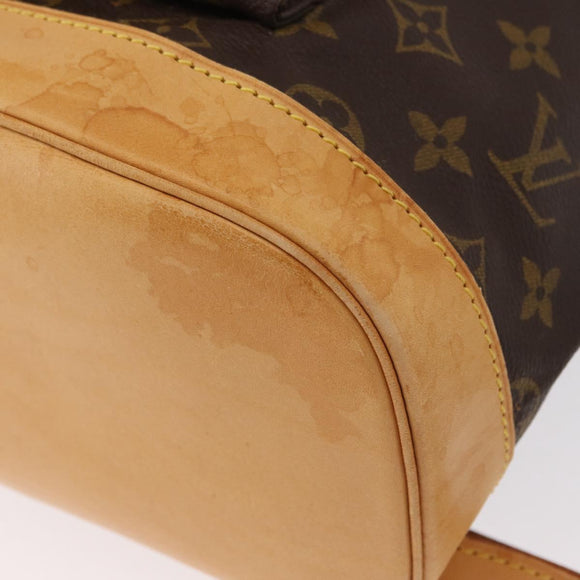 LOUIS VUITTON Monogram Montsouris GM Backpack M51135 LV Auth 152769